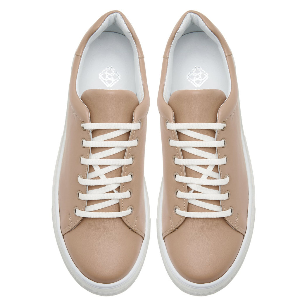 Açık Kahve Candide Kadın Deri Spor Ayakkabı