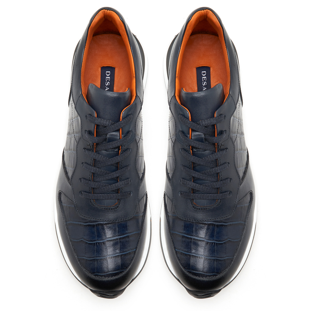 Ackerman Lacivert Erkek Deri Spor Ayakkabı
