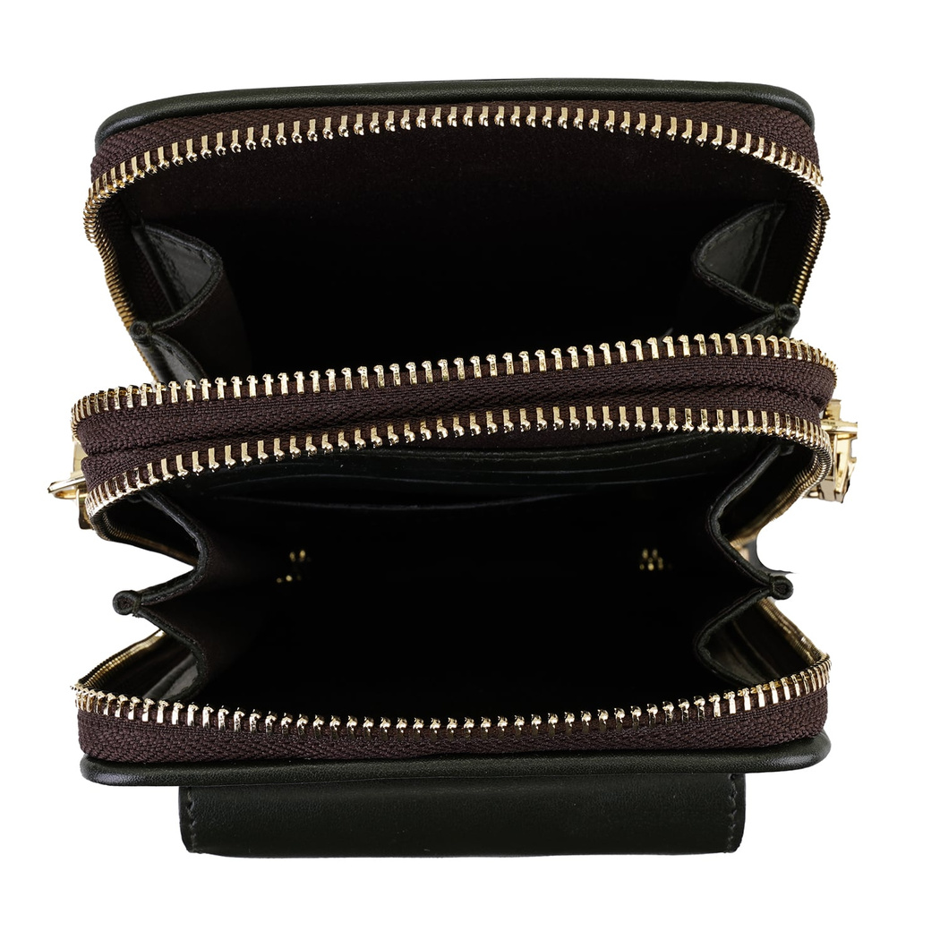 Adale Yeşil Kadın Monogram Telefon Çantası