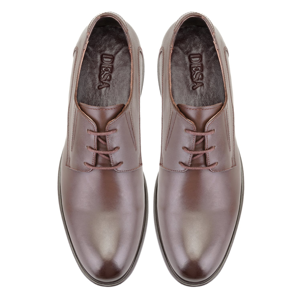 Adalyn Kahve Erkek Deri Klasik Ayakkabı