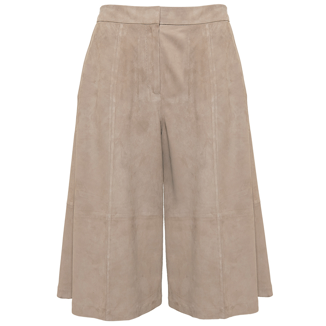 Adele Kadın Süet Bermuda Pantolon