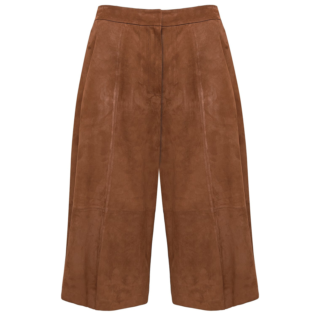 Adele Kadın Süet Bermuda Pantolon