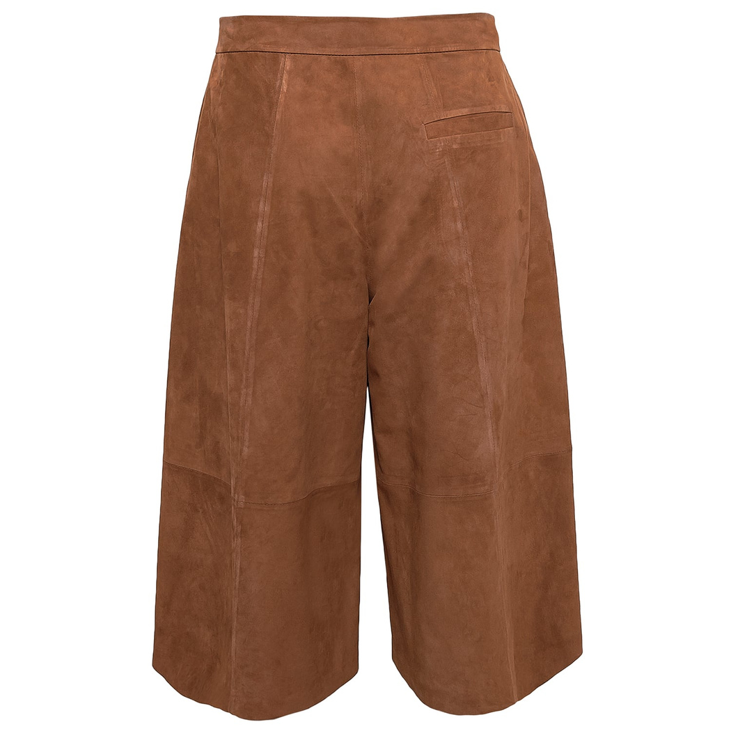 Adele Kadın Süet Bermuda Pantolon