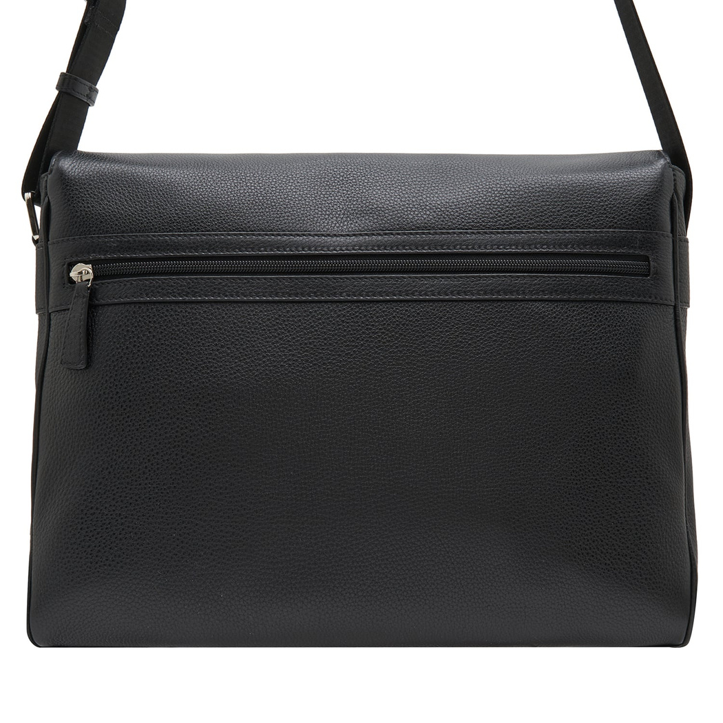 Adelfo Erkek Deri Postacı Çantası