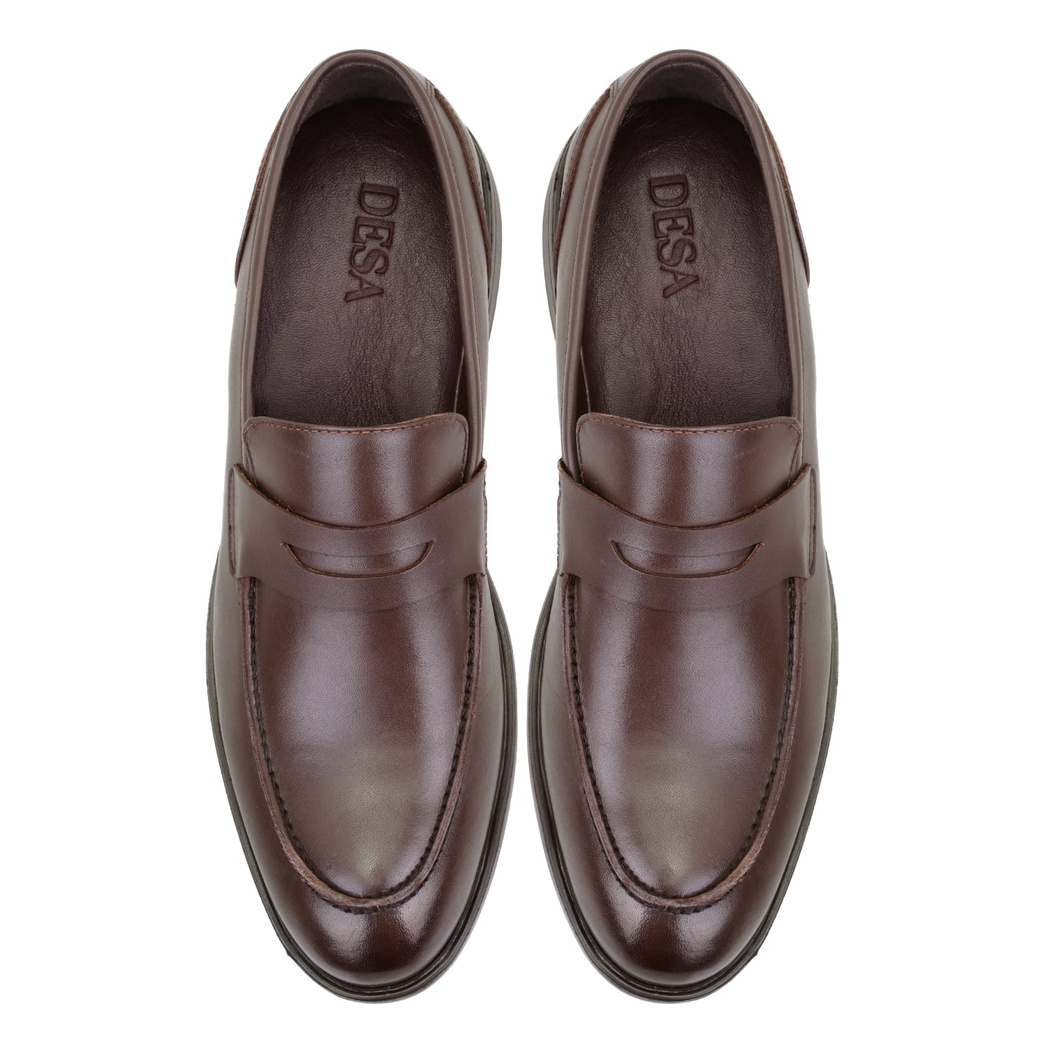 Alania Kahve Erkek Deri Klasik Ayakkabı