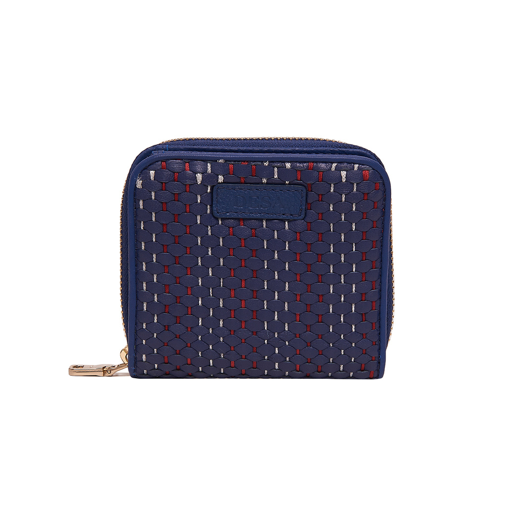 Aleece Örgü Desenli Kadın Deri Cüzdan