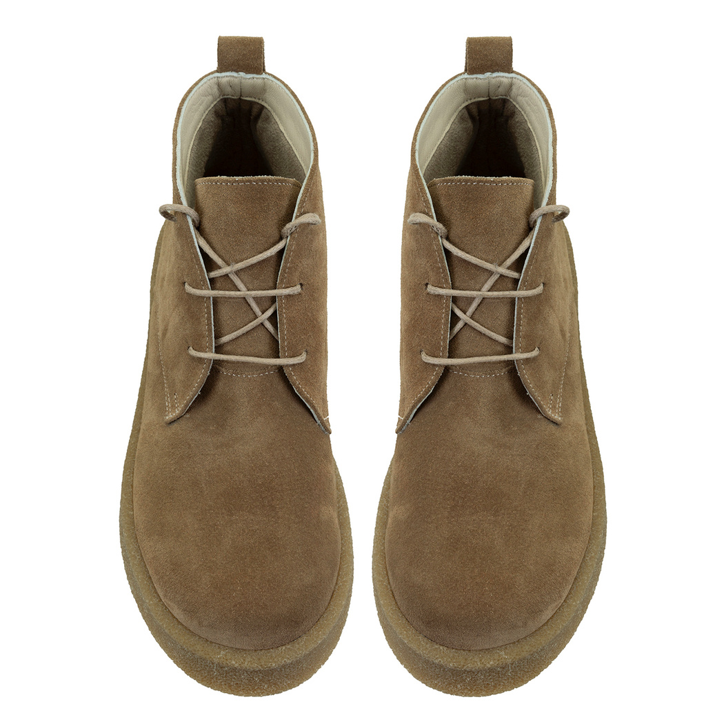 Alena Vizon Kadın Bağcıklı Süet Deri Bot