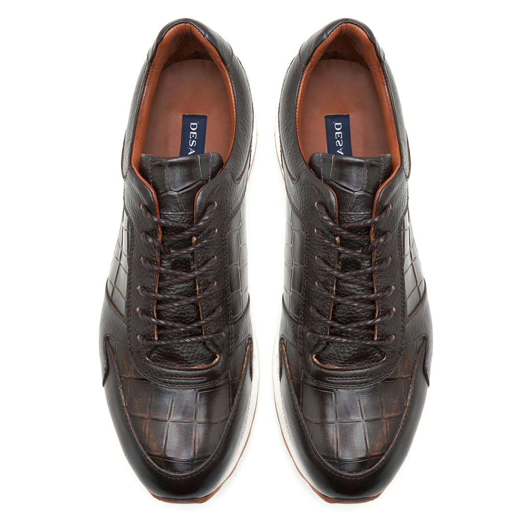 Alexander Kahve Erkek Deri Spor Ayakkabı