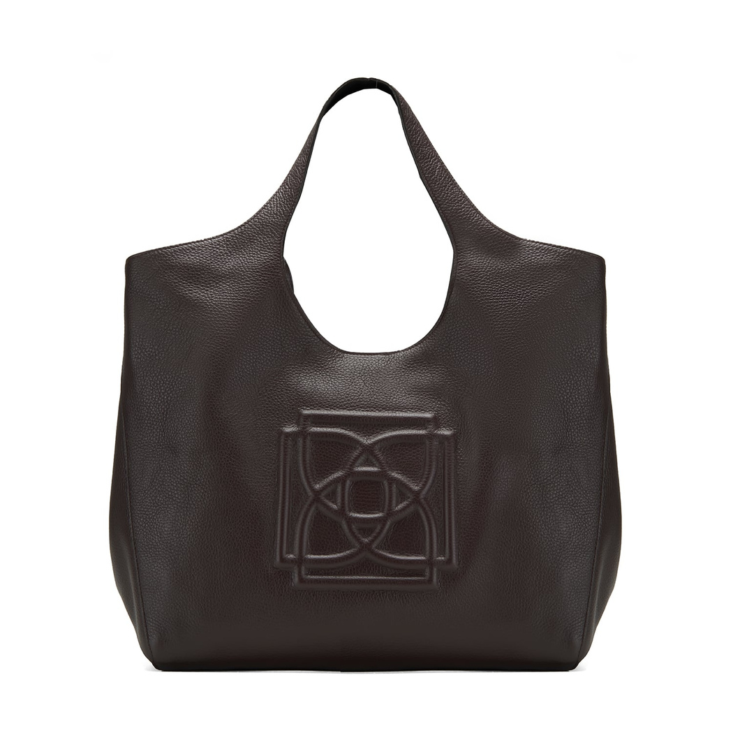 Alexandra Kahve Kadın Deri Omuz Çantası