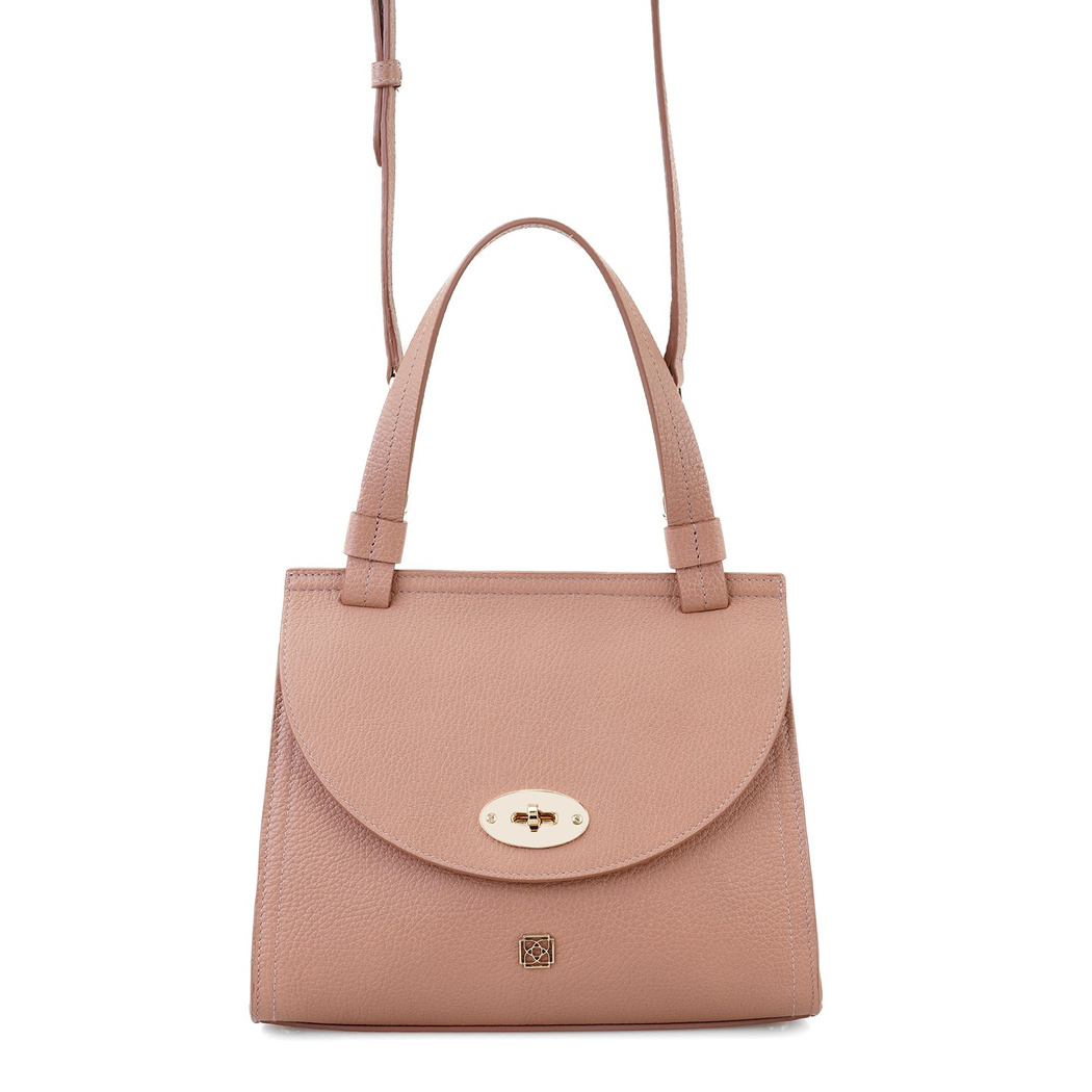 Alexia Pudra Kadın Deri El Çantası