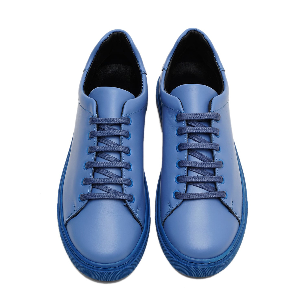 Alison Mavi Kadın Deri Spor Ayakkabı