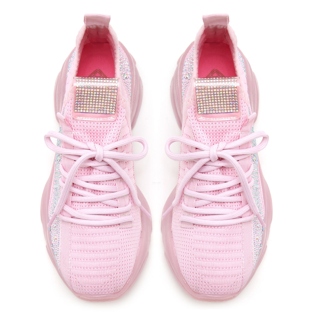 Allan Pembe Kadın Triko Spor Ayakkabı