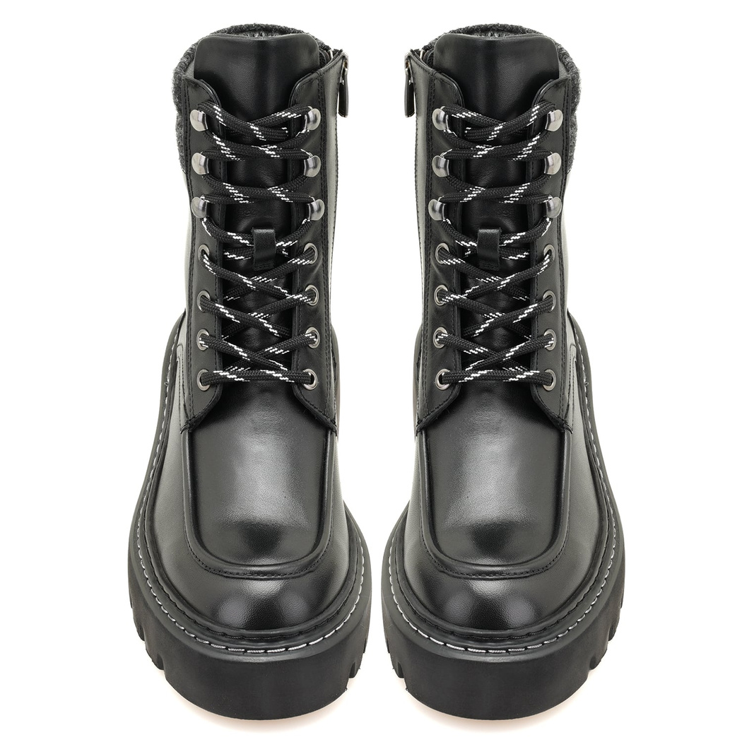 Alona Siyah Kadın Deri Bot