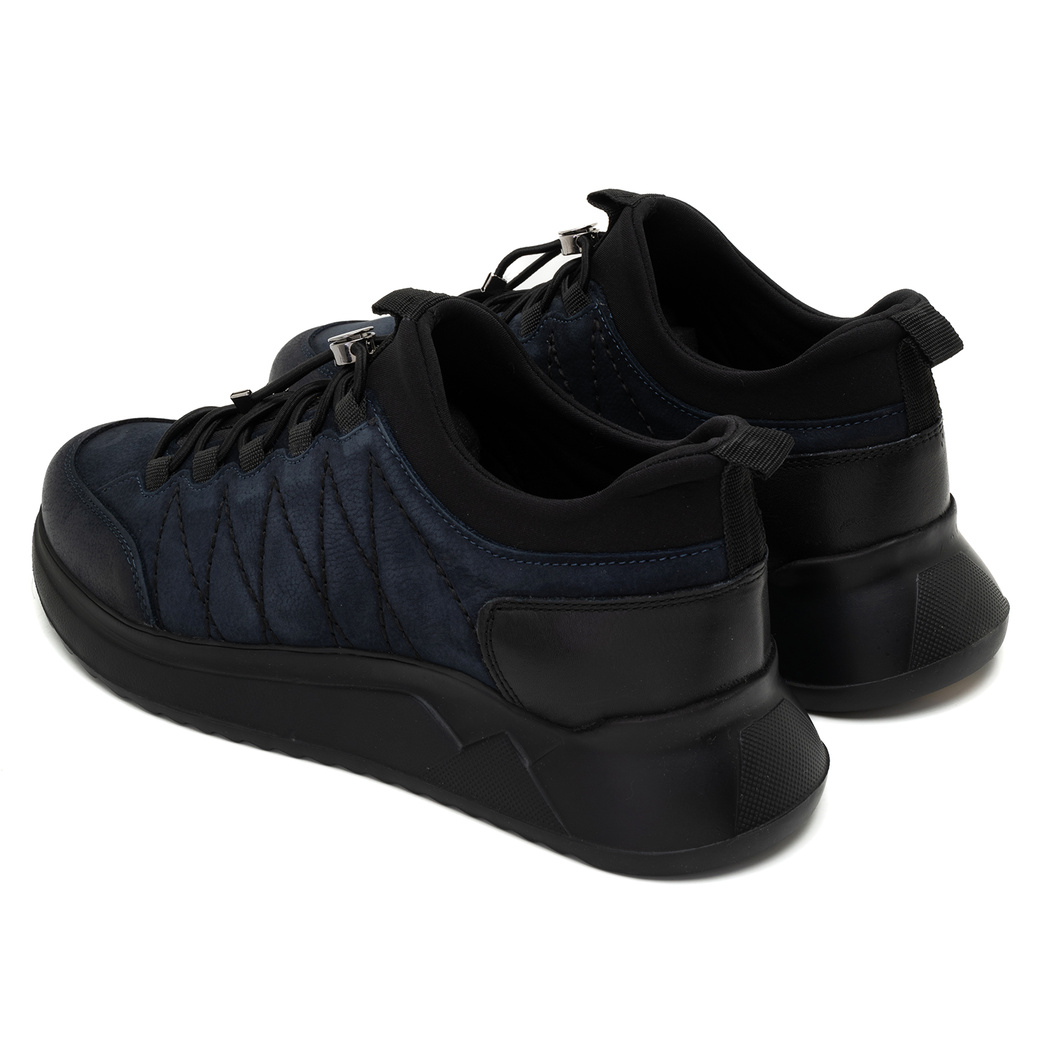 Alonsa Lacivert Erkek Nubuk Deri Spor Ayakkabı