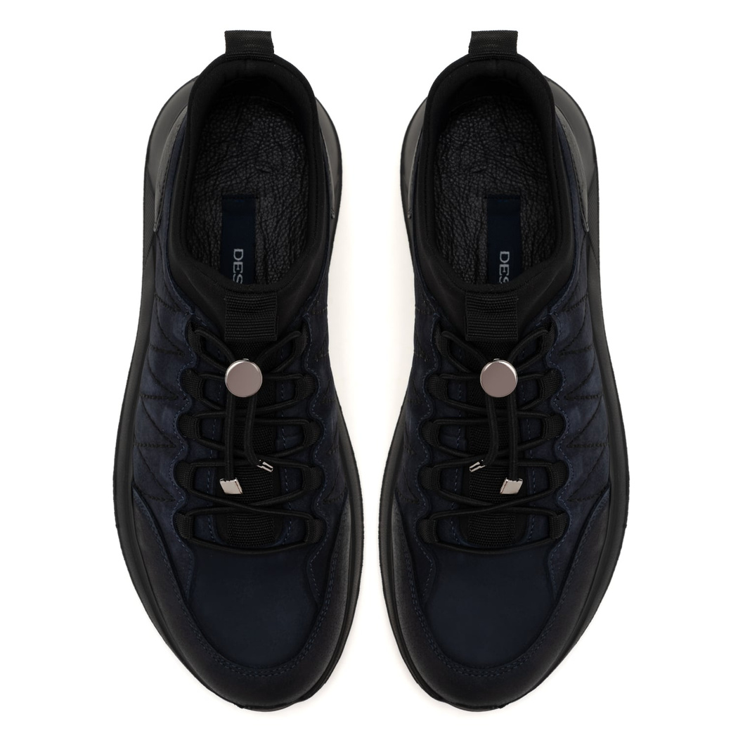 Alonsa Lacivert Erkek Nubuk Deri Spor Ayakkabı