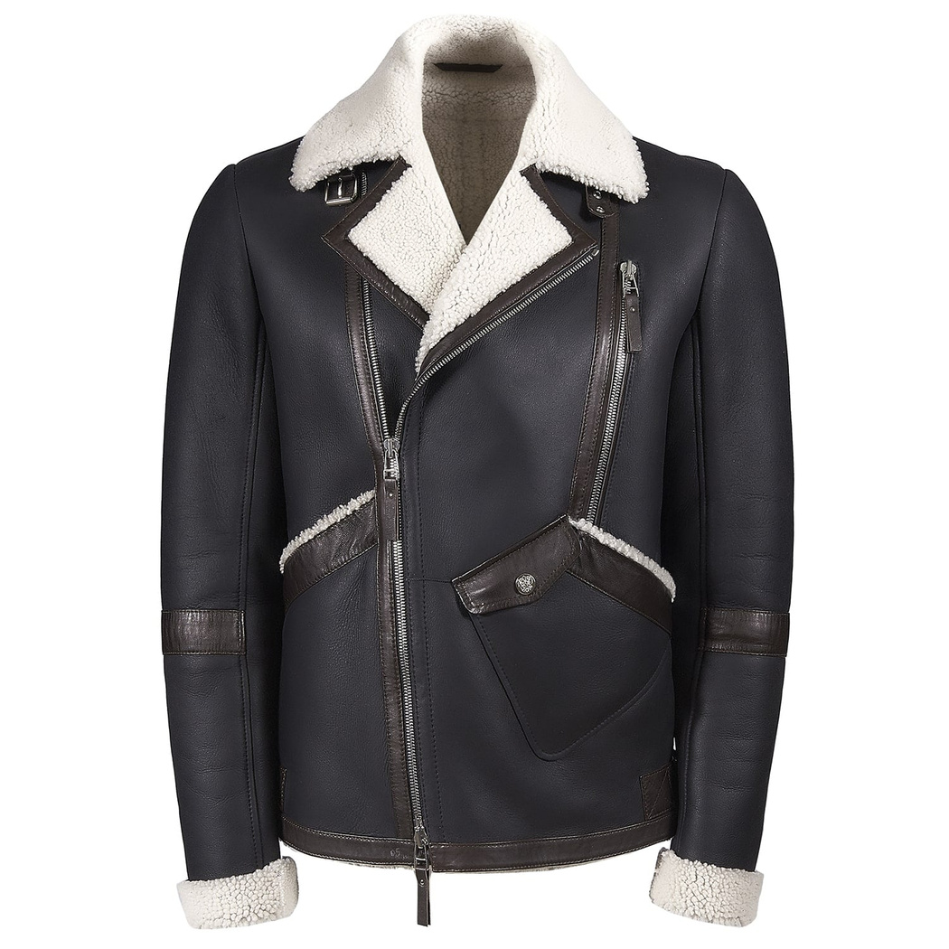 Alonso Beyaz Kürklü Erkek Mont