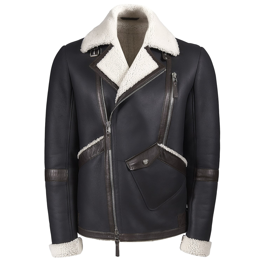 Alonso Beyaz Kürklü Erkek Mont