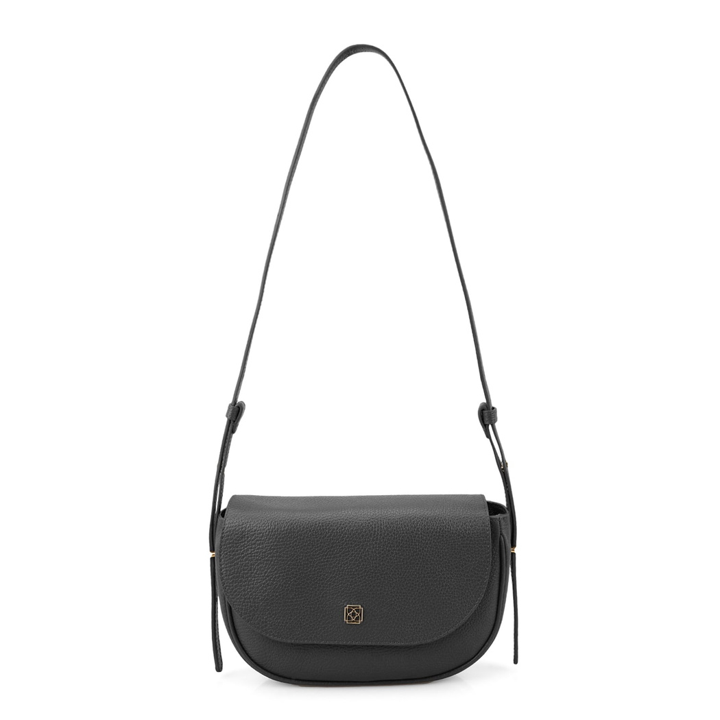 Althea Siyah Kadın Deri Omuz Çantası