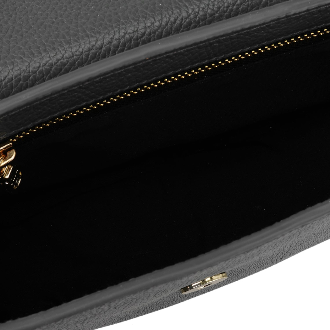 Althea Siyah Kadın Deri Omuz Çantası