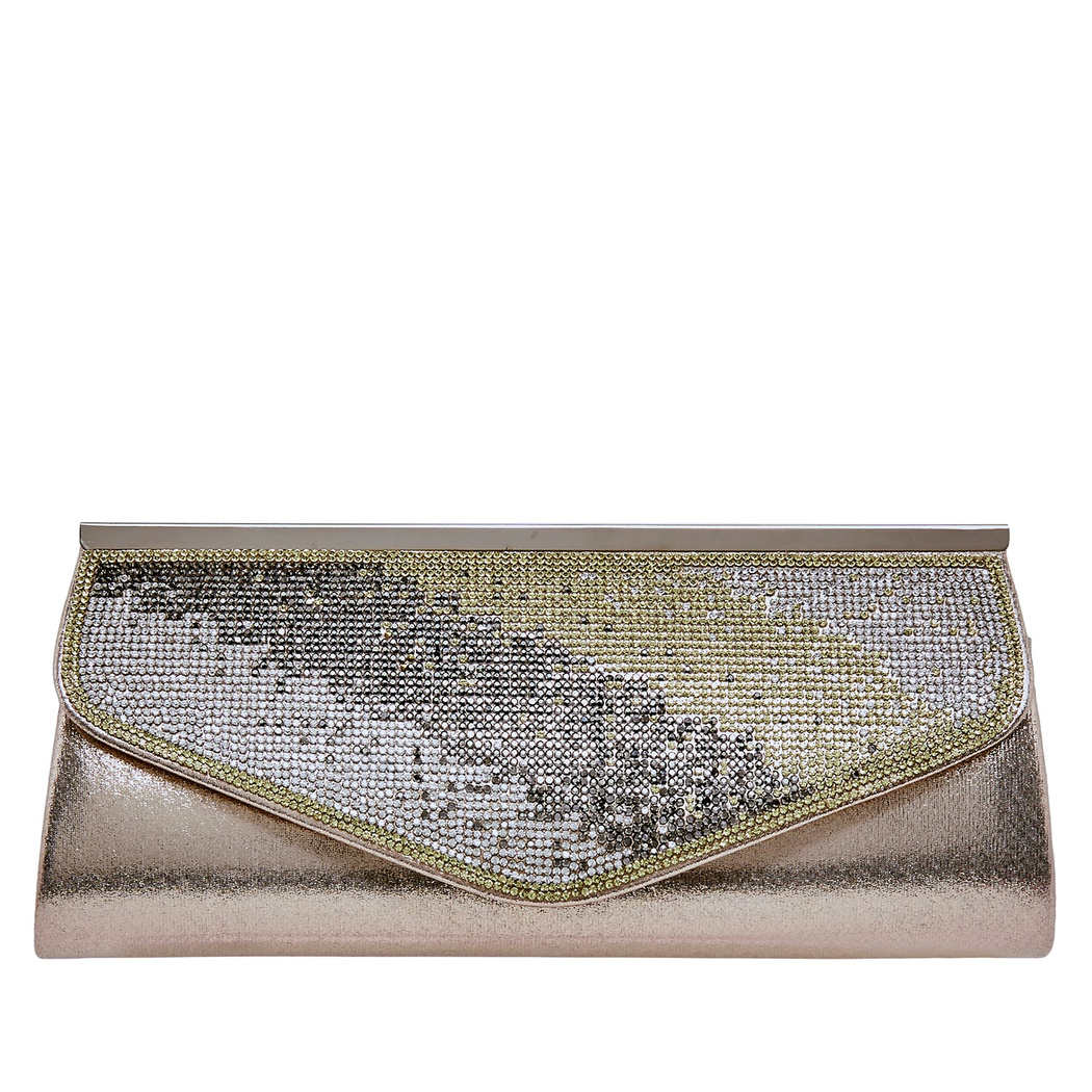 Altın Trunk Zincir Detaylı Kadın Gece Çantası