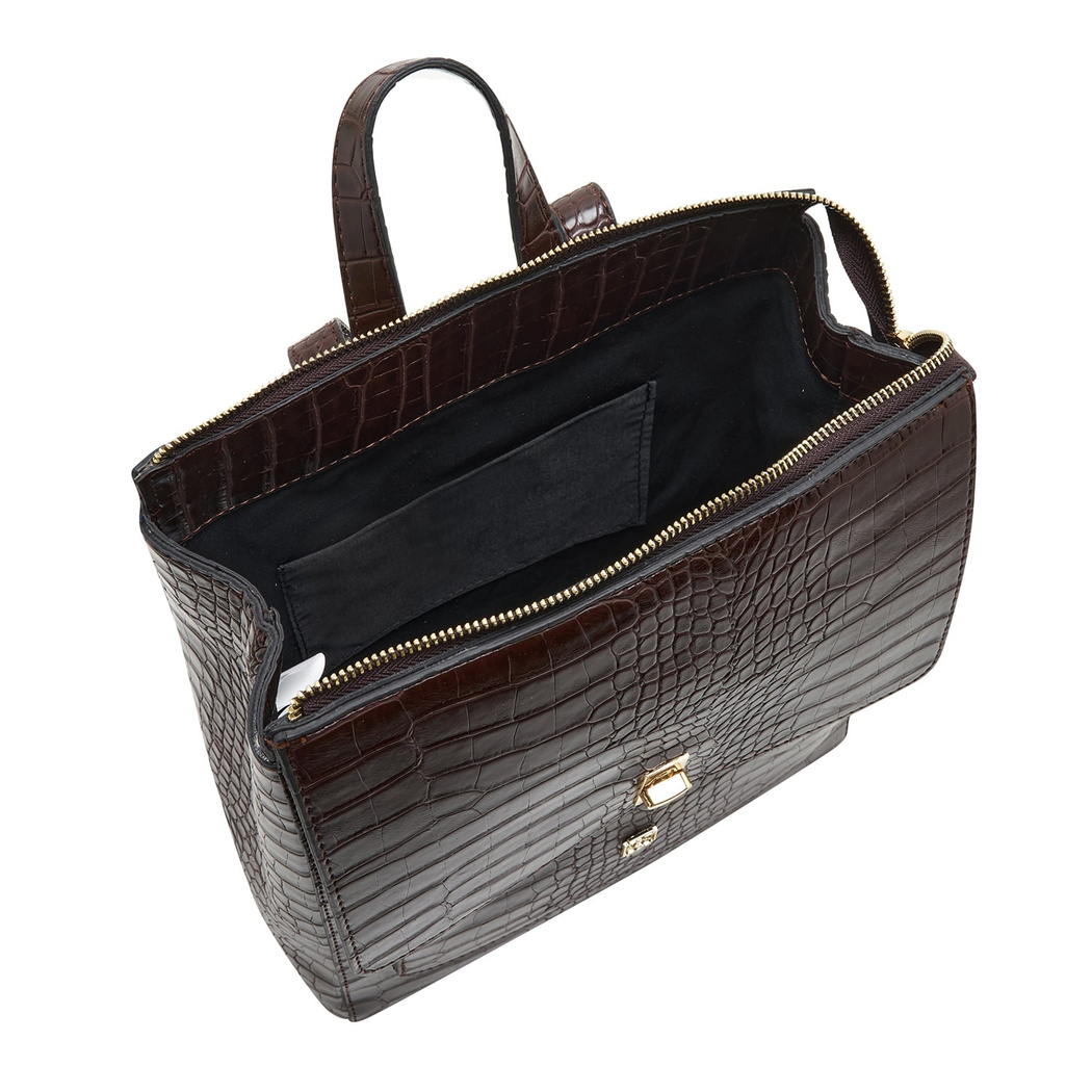 Alva Kahve Kadın Sırt Çantası