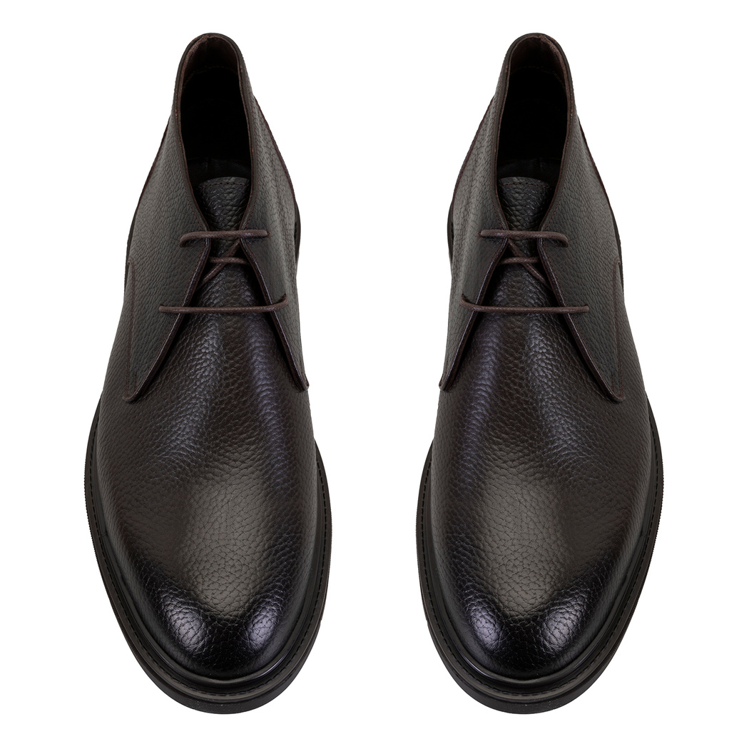 Amelian Kahve Erkek Deri Bot