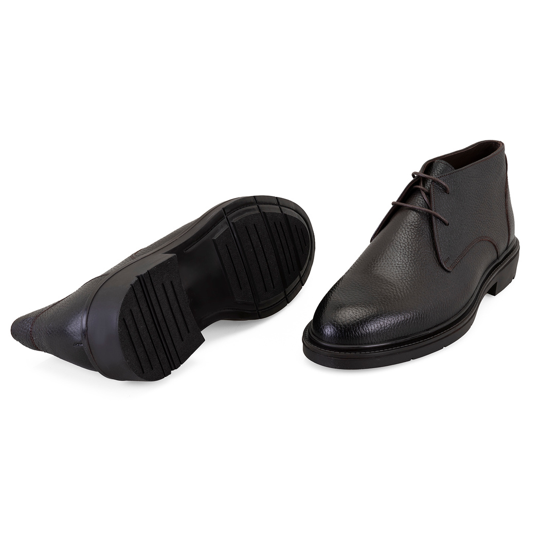 Amelian Kahve Erkek Deri Bot