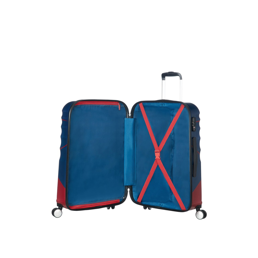 American Tourister Captain America Close-Up - Orta Boy 67 cm Sert Valiz