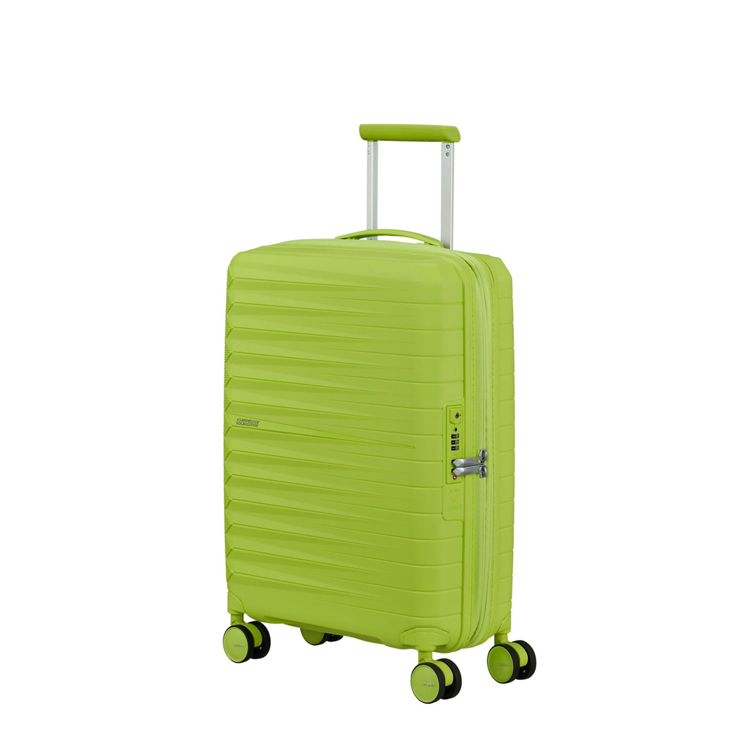 American Tourister Fastforward Yeşil Körüklü 55/20 Kabin Boy Valiz