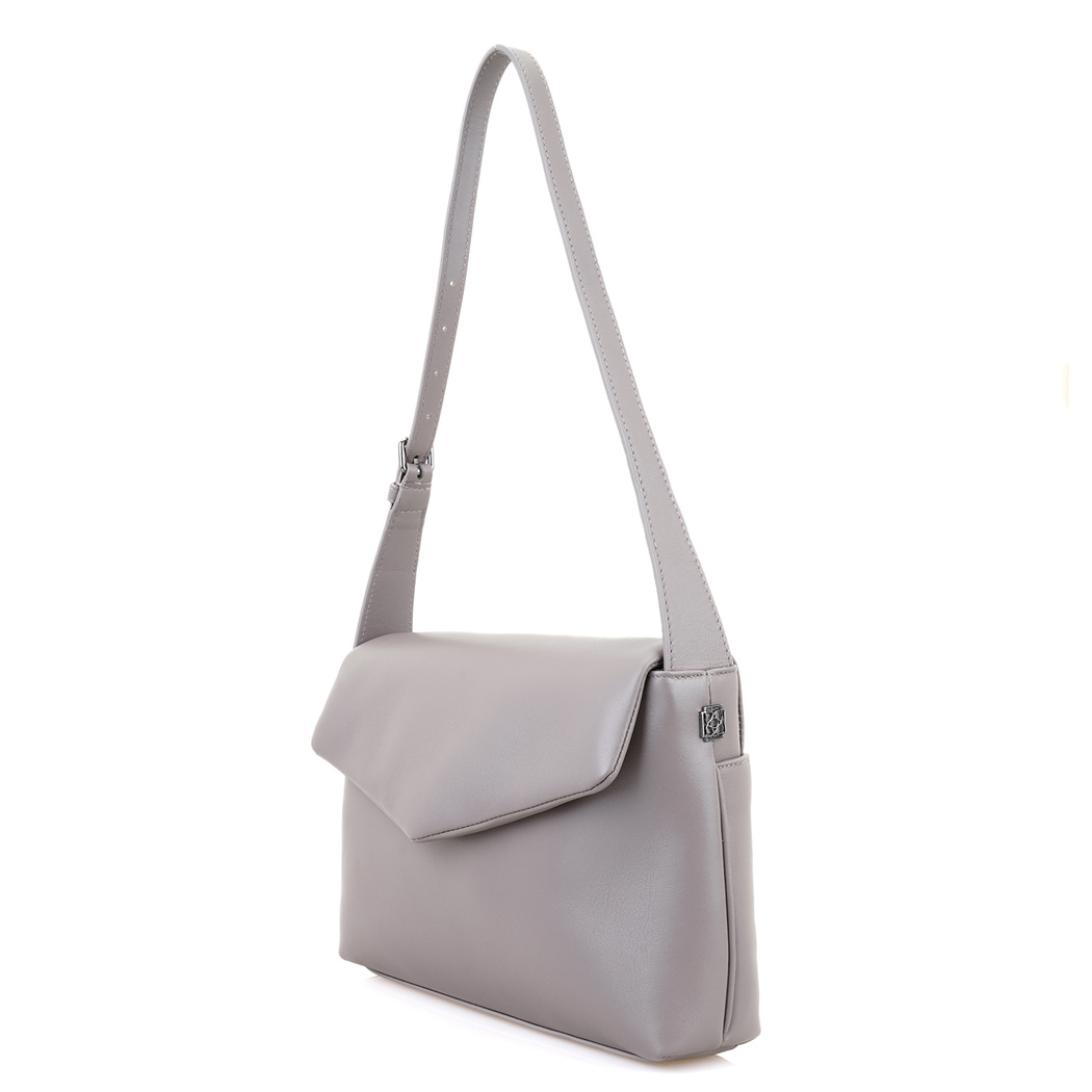 Anastacia Gri Kadın Deri Omuz Çantası