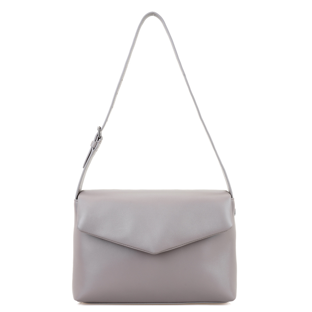 Anastacia Gri Kadın Deri Omuz Çantası