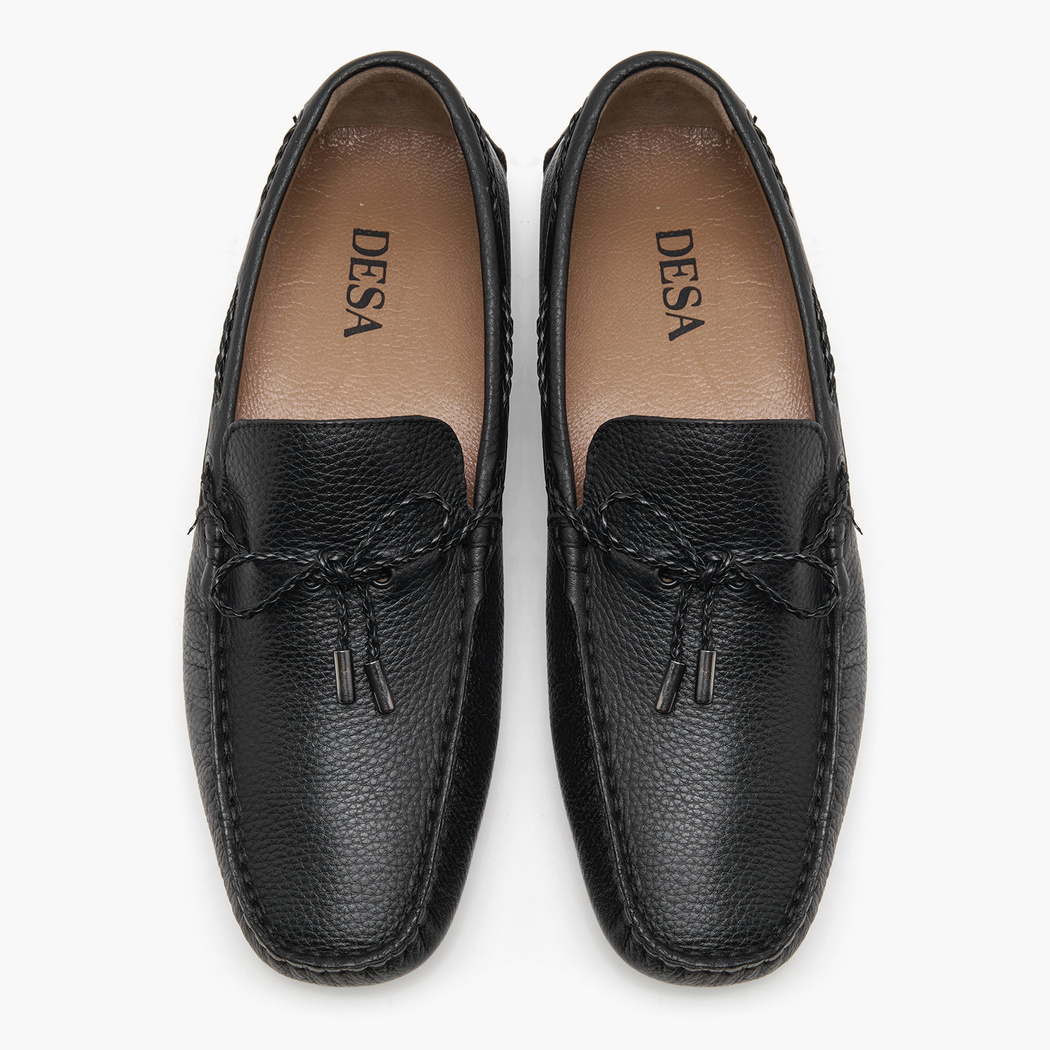 Anco Siyah Erkek Deri Günlük Ayakkabı