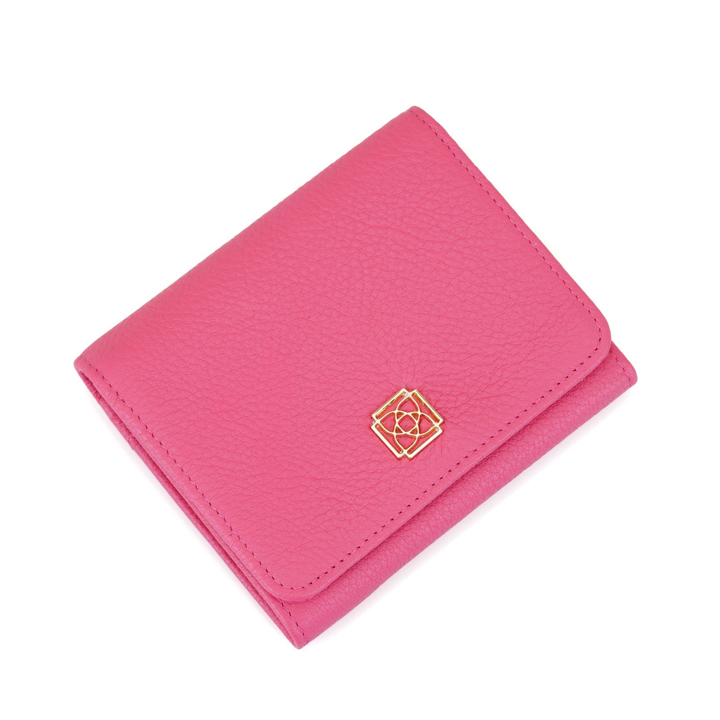 Andorra Pembe Kadın Deri Cüzdan