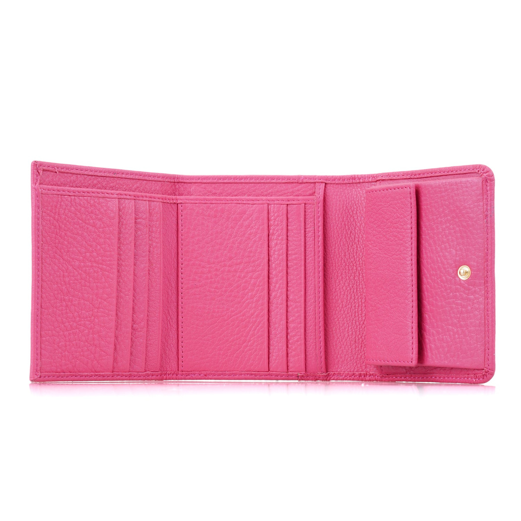 Andorra Pembe Kadın Deri Cüzdan