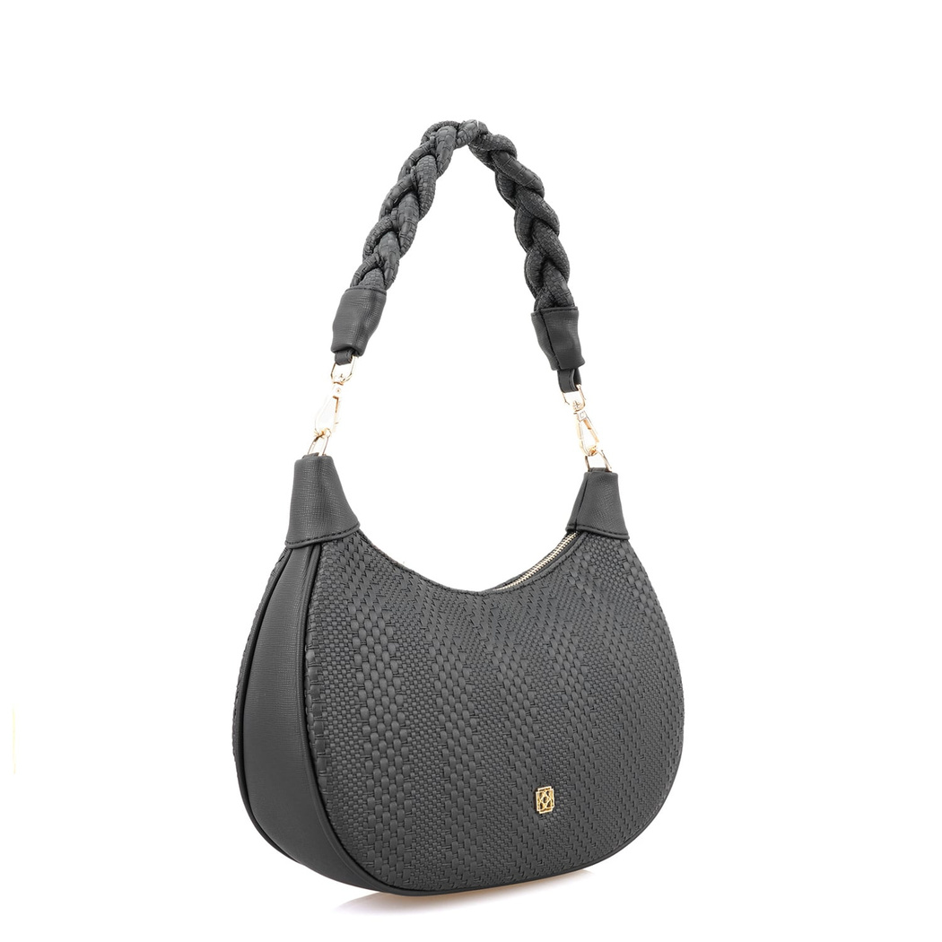 Anthonette Siyah Kadın Omuz Çantası