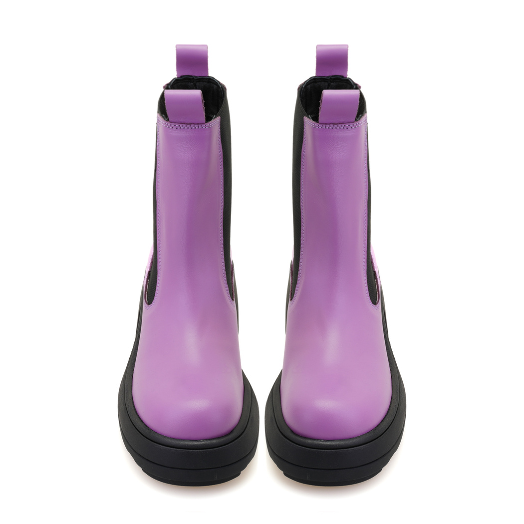 Anton Mor Kadın Yandan Lastikli Deri Bot