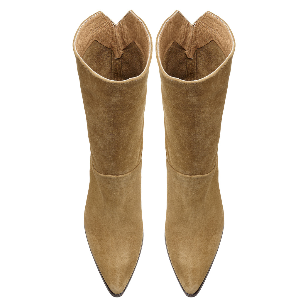 Aquarius Kahve Kadın Süet Bot