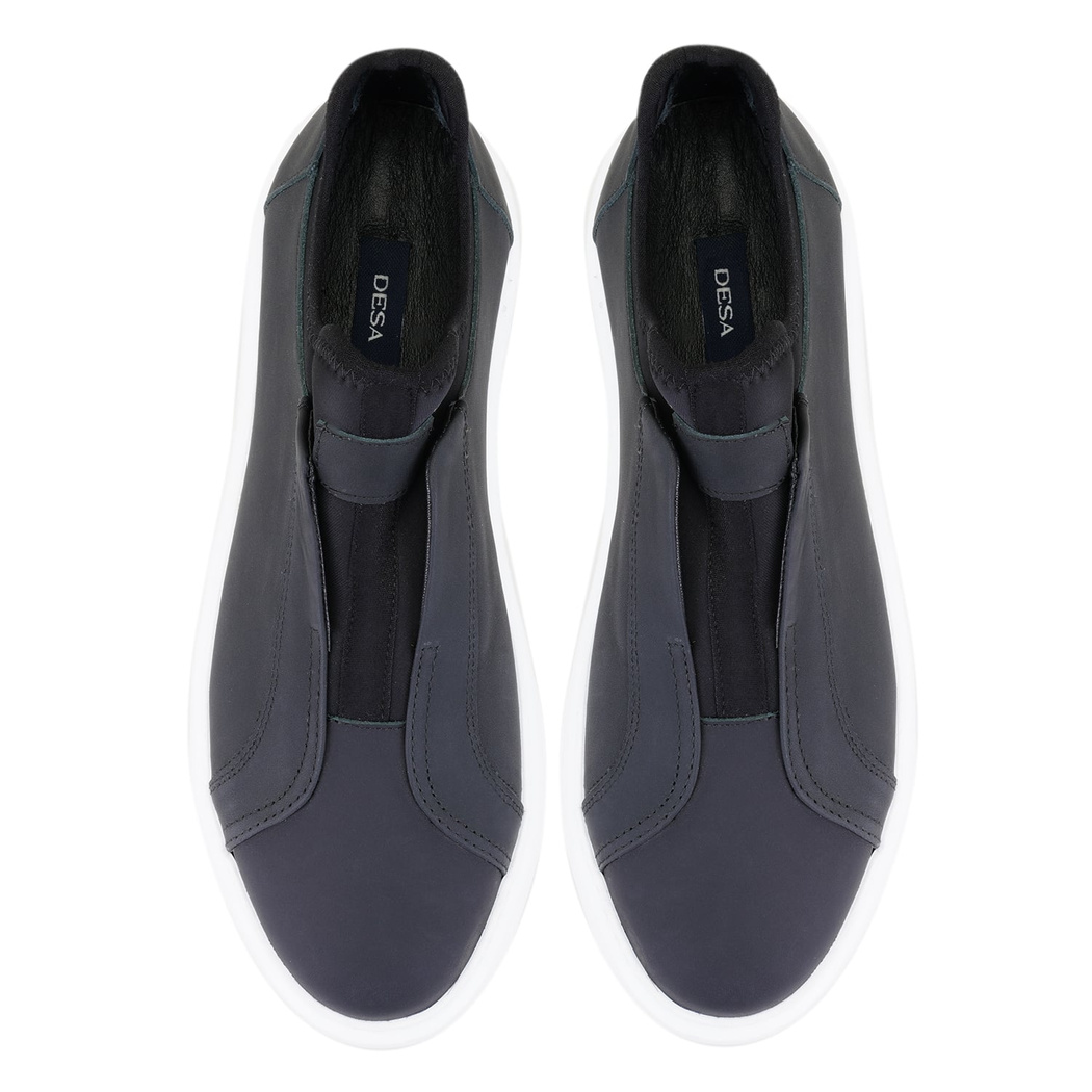 Arely Siyah Erkek Deri Spor Ayakkabı