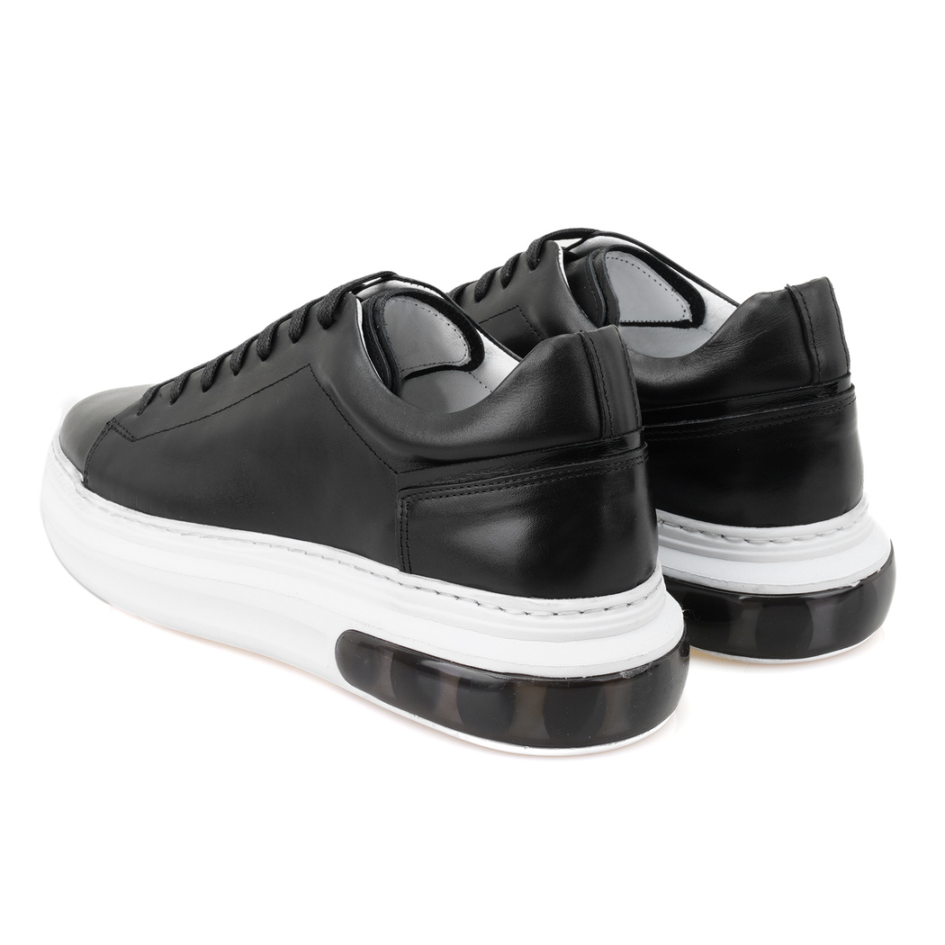 Aspen Siyah Erkek Deri Spor Ayakkabı