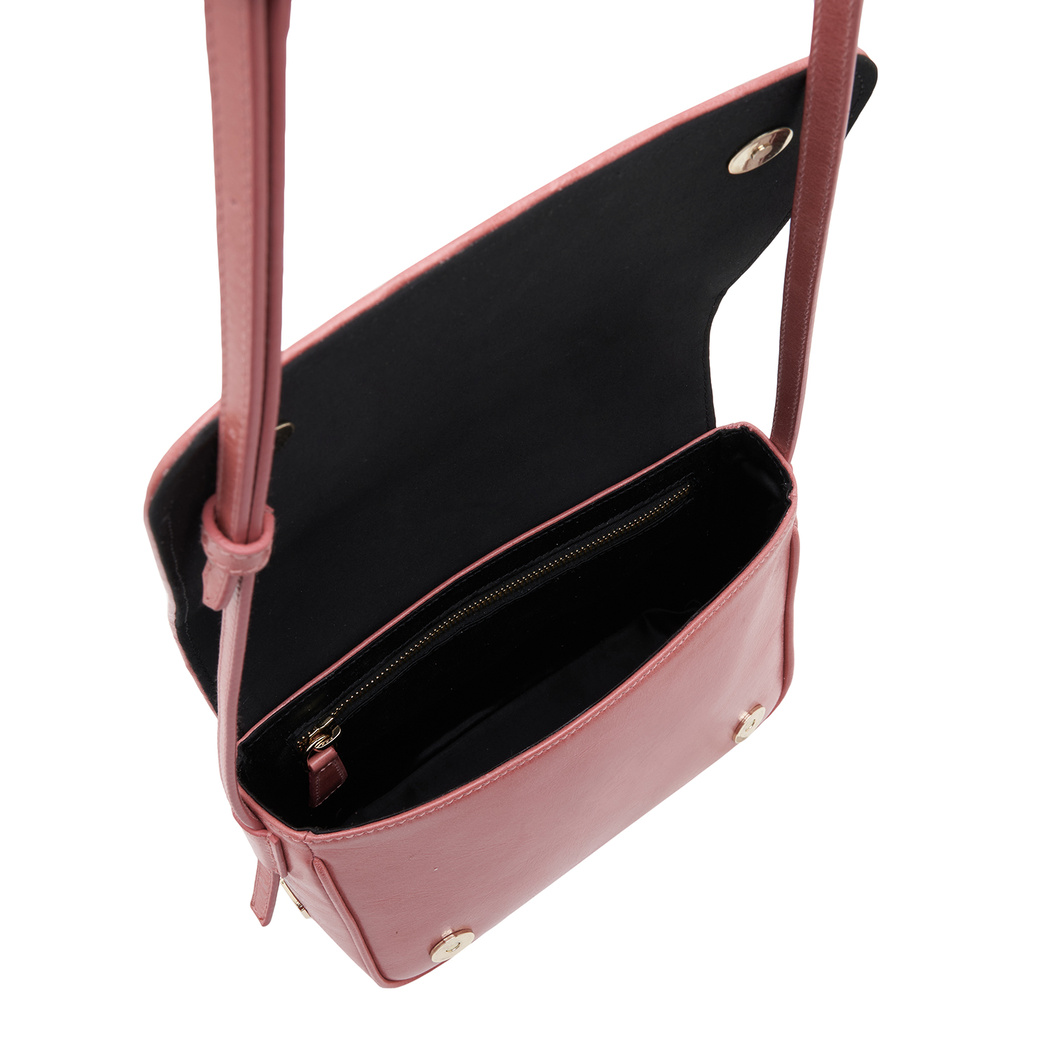 Aster Kadın Örgü Deri Postacı Çanta