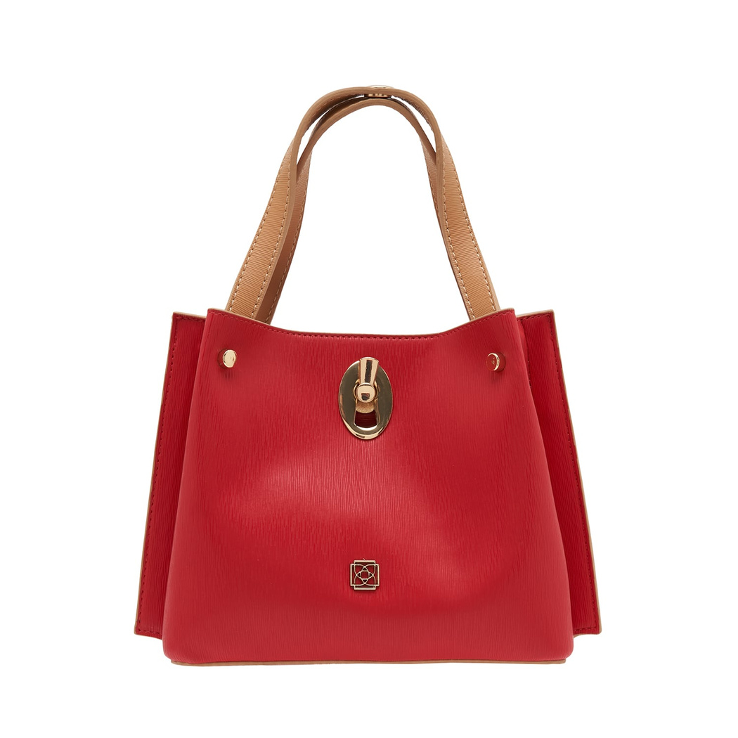 Aster Kırmızı Kadın Zincir Detaylı El Çantası