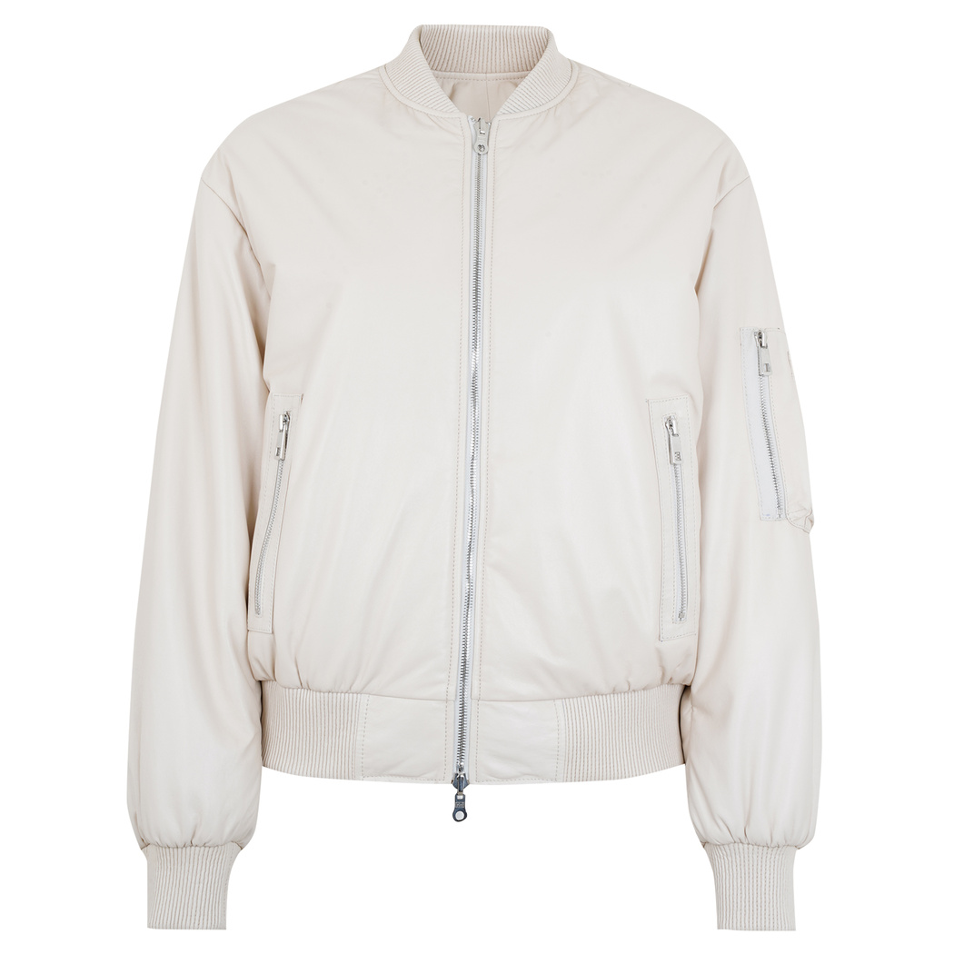 Aulora Kadın Çift Taraflı Deri Bomber