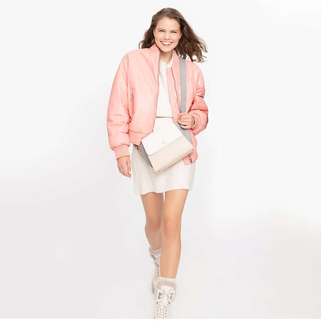 Aulora Kadın Çift Taraflı Deri Bomber