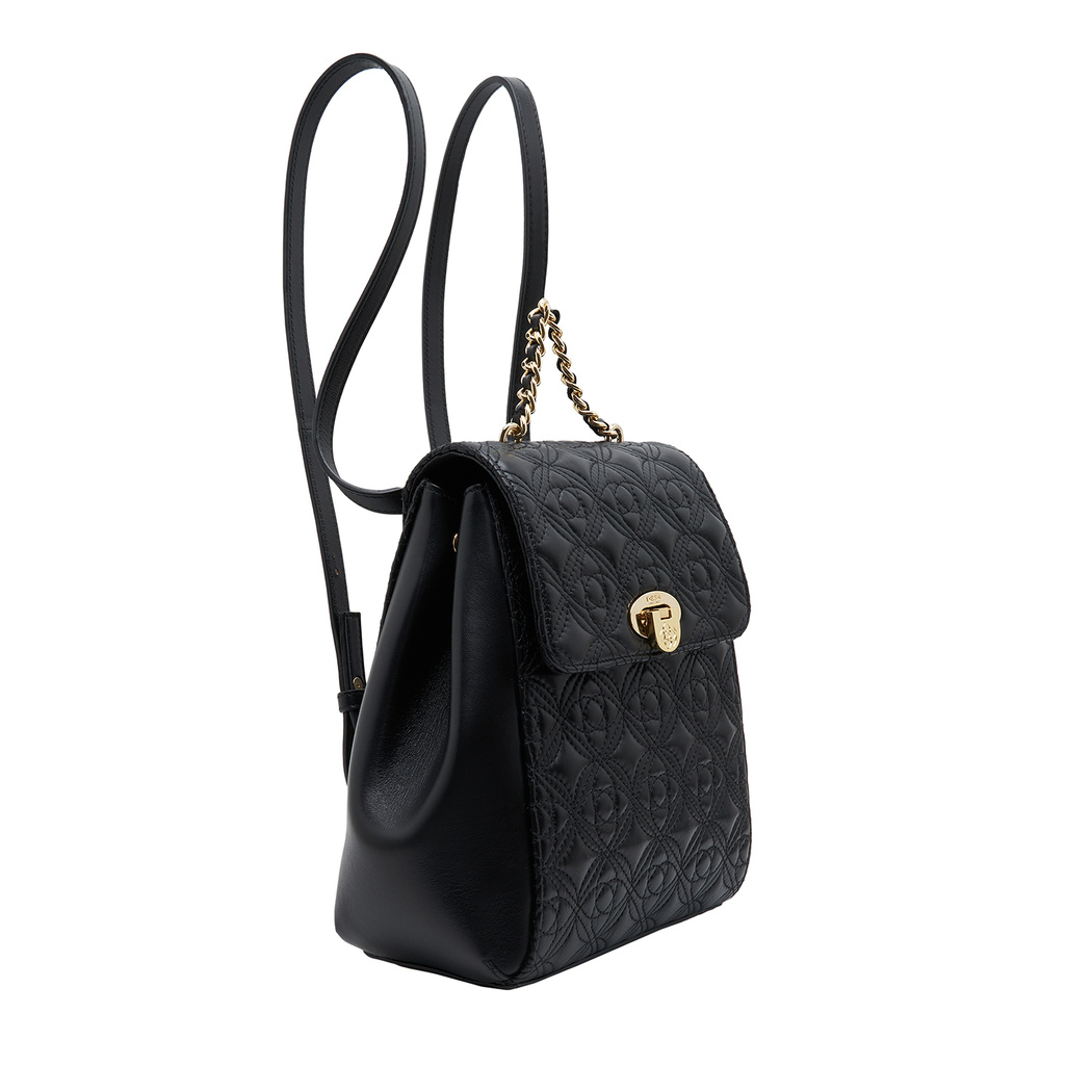 Aurora Kadın Monogram Deri Sırt Çantası