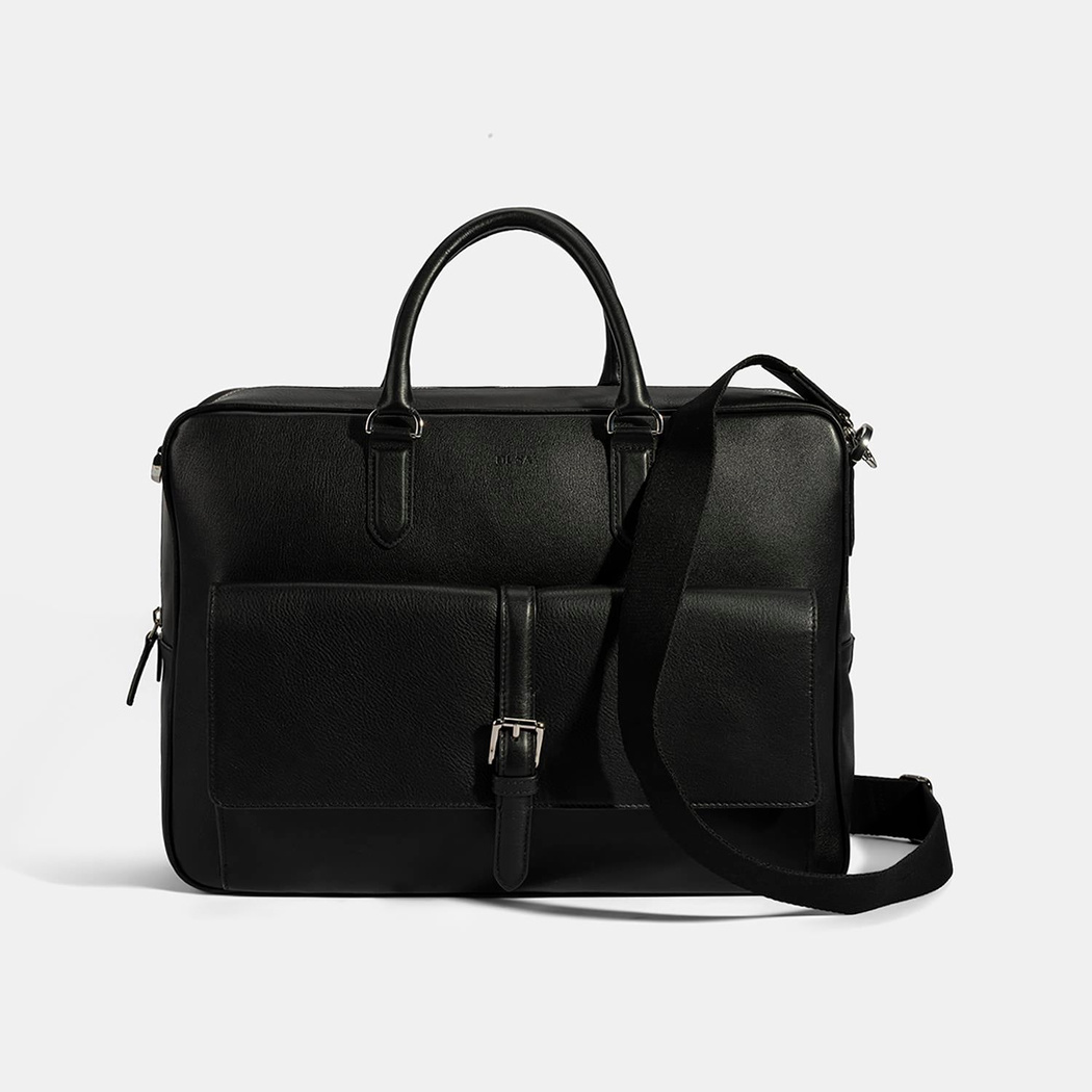 AW24 DE-11123 ERKEK EVRAK ÇANT, SIYAH, -