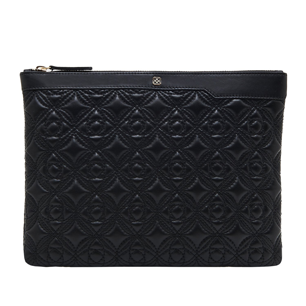 Ballet Kadın Kapitoneli Deri Portföy Çanta