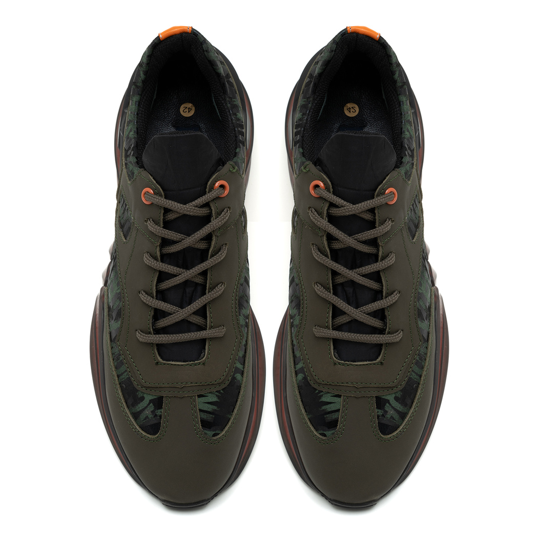 Barny Haki Erkek Deri Günlük Ayakkabı