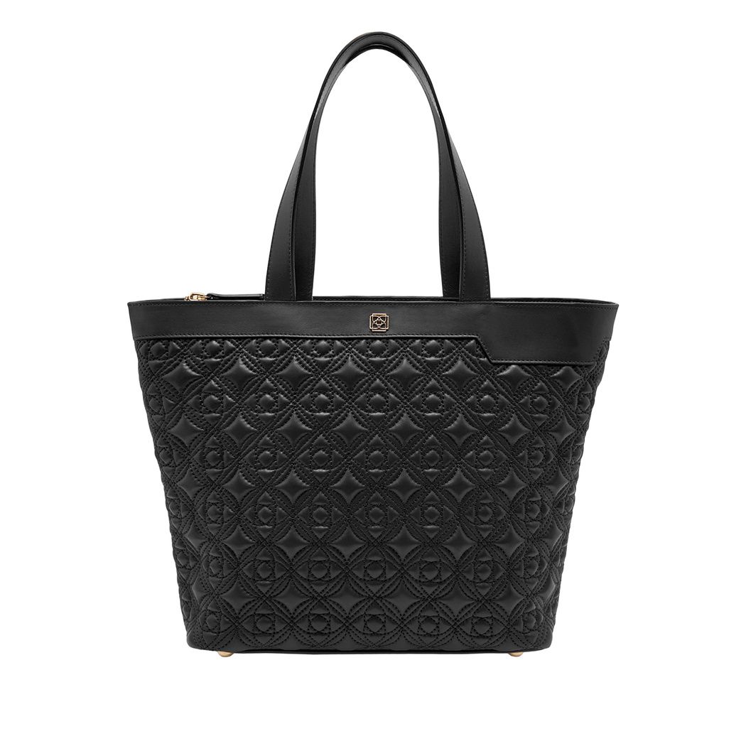 Basis Kadın Kapitoneli Deri Omuz Askılı Çanta