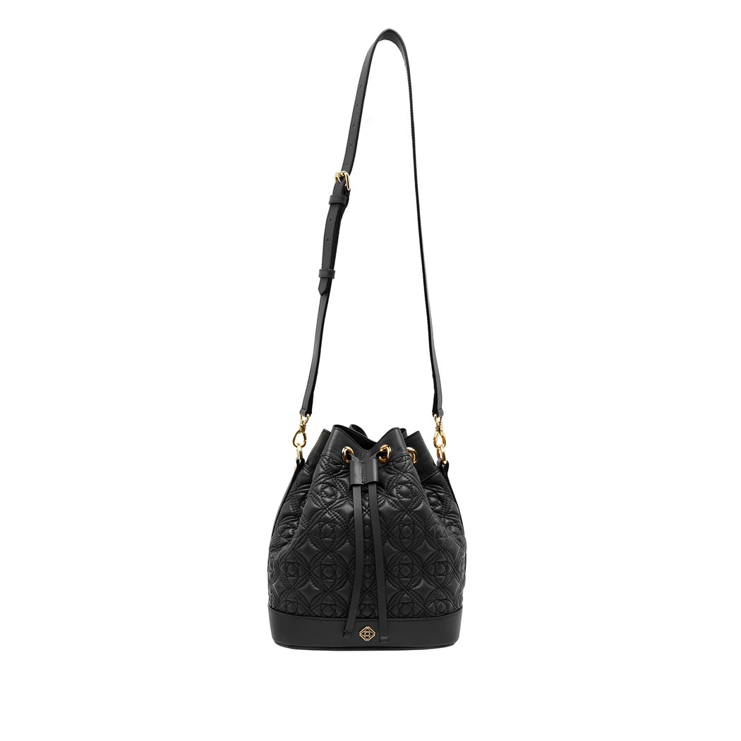 Bedarf Kadın Monogram Deri Omuz Askılı Çanta