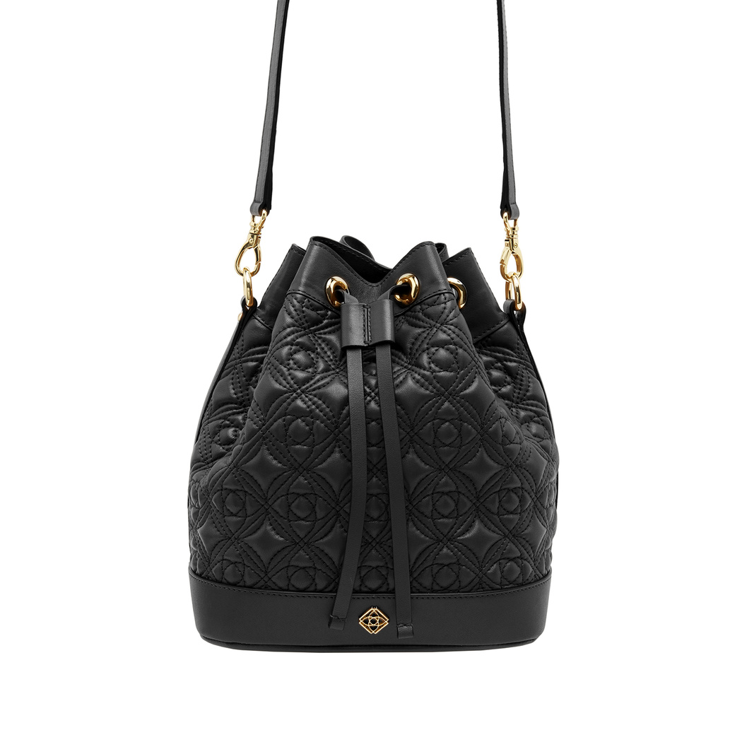 Bedarf Kadın Monogram Deri Omuz Askılı Çanta